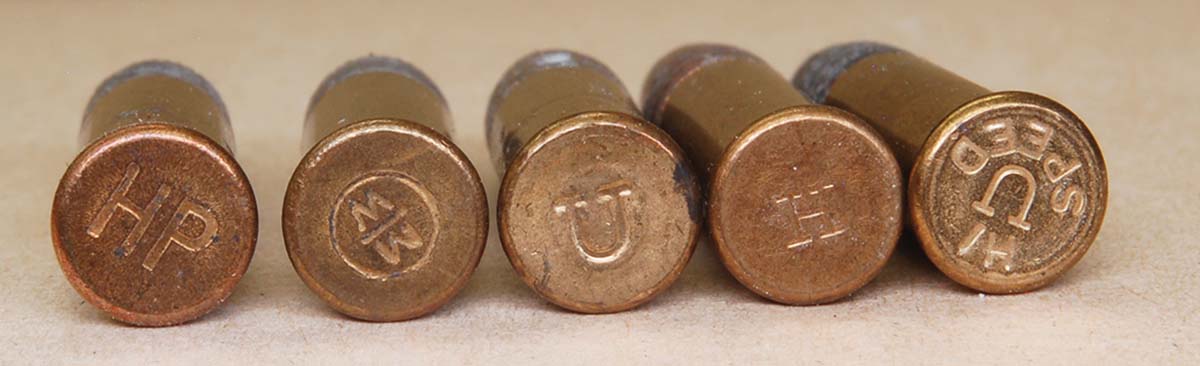 The number of U.S. rimfire headstamps is unknown. Some folks collect them.